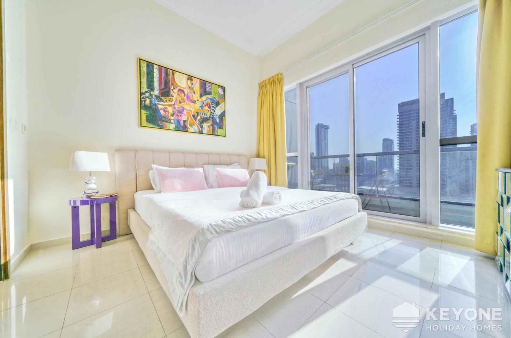 Contemporary One Bedroom With Full Marina View Dubaï Extérieur photo